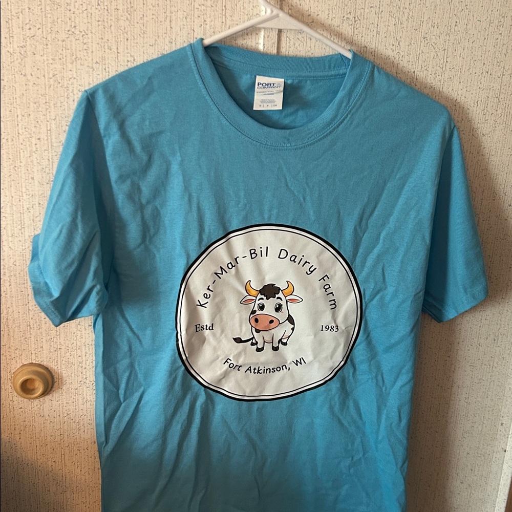 Port and Company Blue Short Sleeve Tee